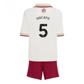Arsenal Piero Hincapie #5 Tredjeställ Barn 2025-26 Kortärmad (+ Korta byxor)